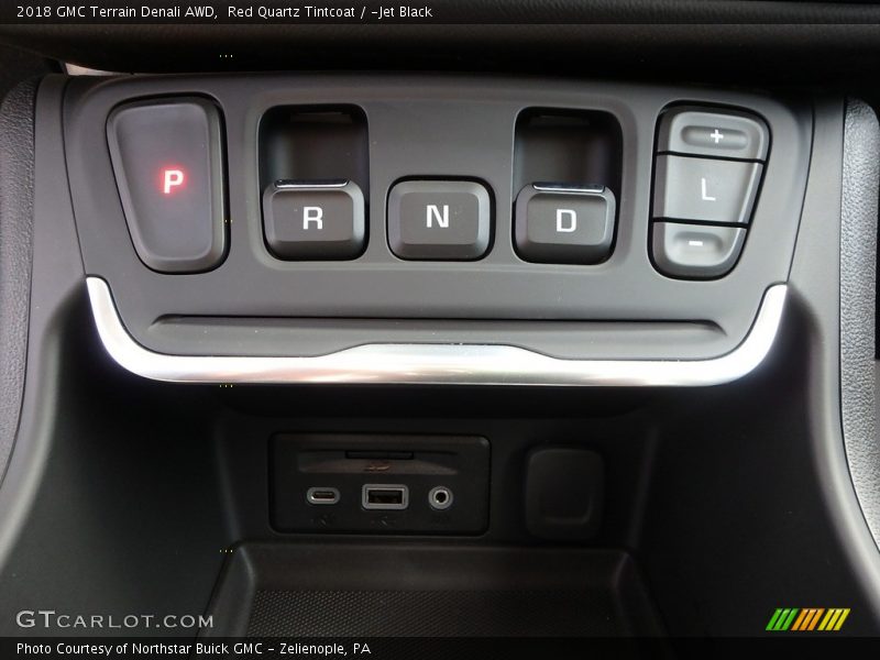 Red Quartz Tintcoat / ­Jet Black 2018 GMC Terrain Denali AWD