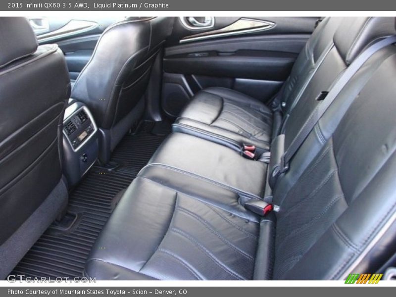 Liquid Platinum / Graphite 2015 Infiniti QX60 3.5 AWD
