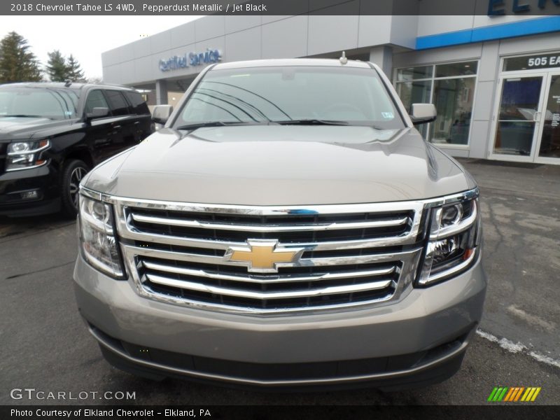 Pepperdust Metallic / Jet Black 2018 Chevrolet Tahoe LS 4WD