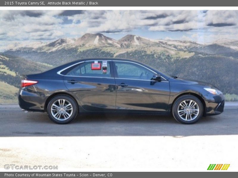 Attitude Black Metallic / Black 2015 Toyota Camry SE