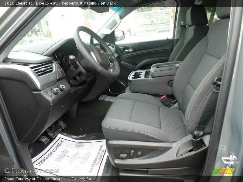 Pepperdust Metallic / Jet Black 2018 Chevrolet Tahoe LS 4WD