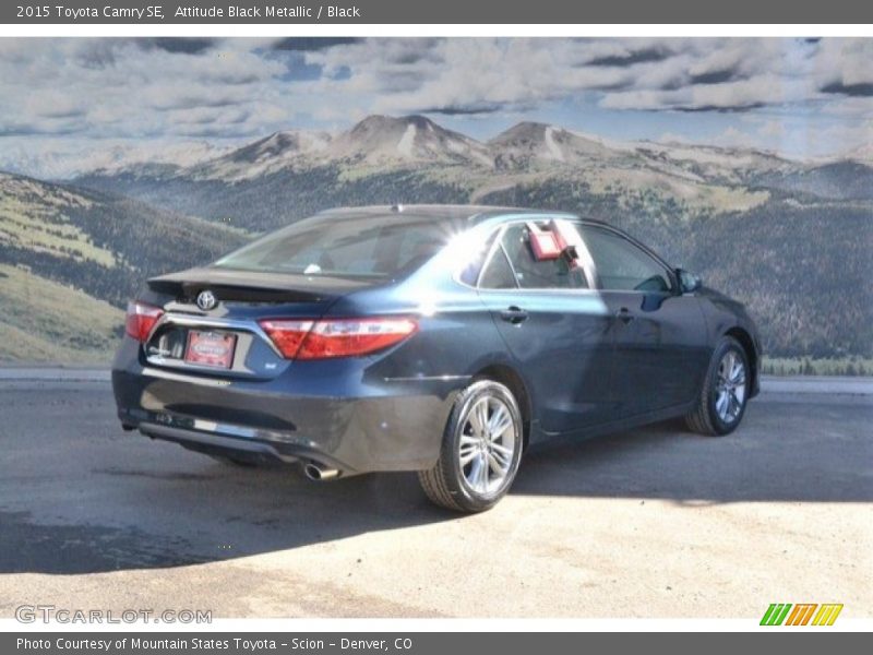 Attitude Black Metallic / Black 2015 Toyota Camry SE