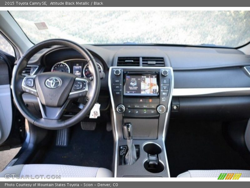 Attitude Black Metallic / Black 2015 Toyota Camry SE