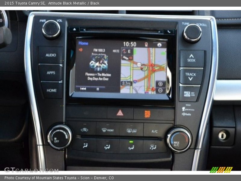 Attitude Black Metallic / Black 2015 Toyota Camry SE
