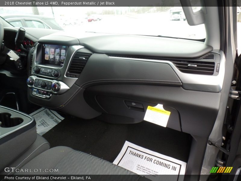 Pepperdust Metallic / Jet Black 2018 Chevrolet Tahoe LS 4WD