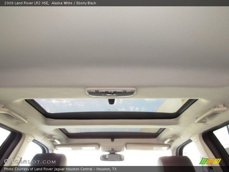 Alaska White / Ebony Black 2009 Land Rover LR2 HSE