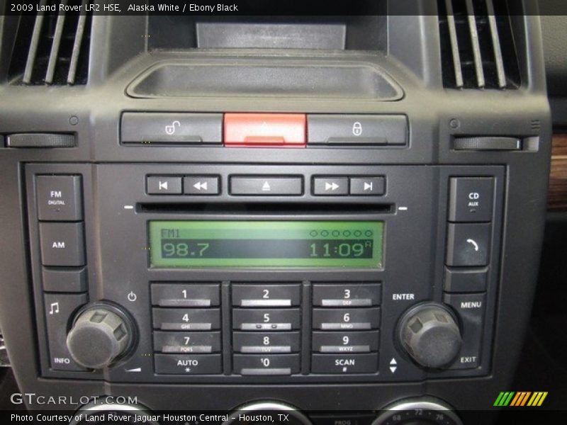 Alaska White / Ebony Black 2009 Land Rover LR2 HSE