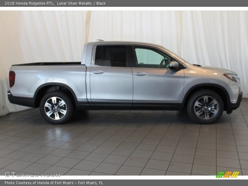 Lunar Silver Metallic / Black 2018 Honda Ridgeline RTL