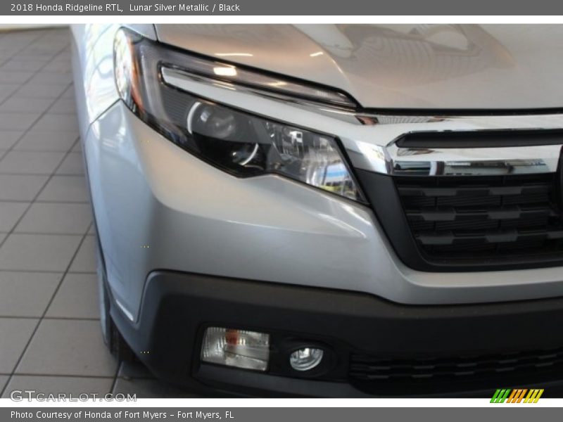 Lunar Silver Metallic / Black 2018 Honda Ridgeline RTL