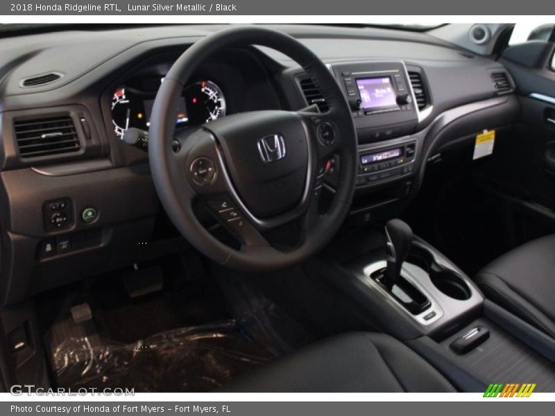 Lunar Silver Metallic / Black 2018 Honda Ridgeline RTL