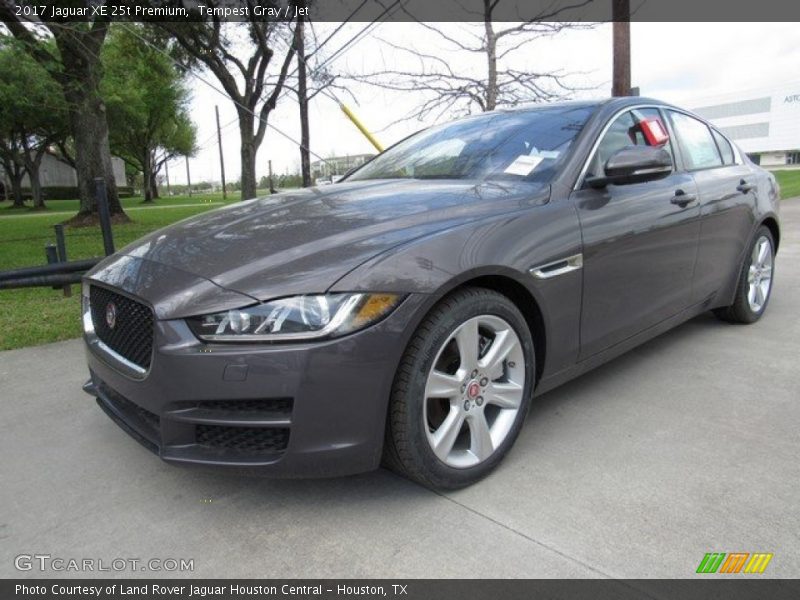 Tempest Gray / Jet 2017 Jaguar XE 25t Premium