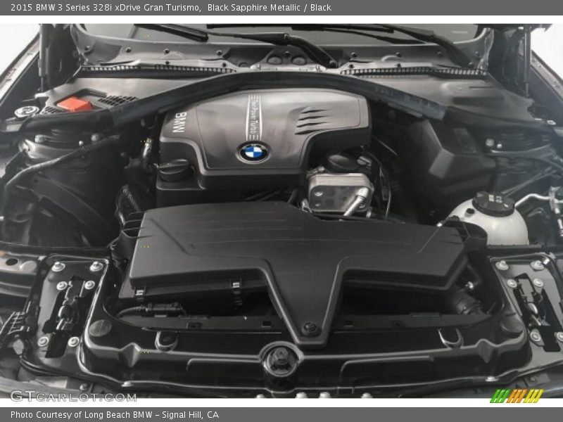 Black Sapphire Metallic / Black 2015 BMW 3 Series 328i xDrive Gran Turismo