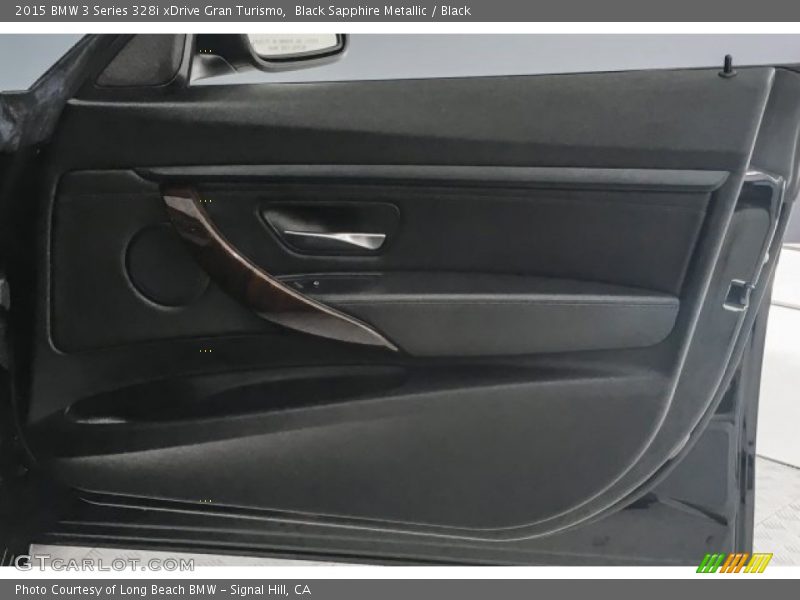 Black Sapphire Metallic / Black 2015 BMW 3 Series 328i xDrive Gran Turismo