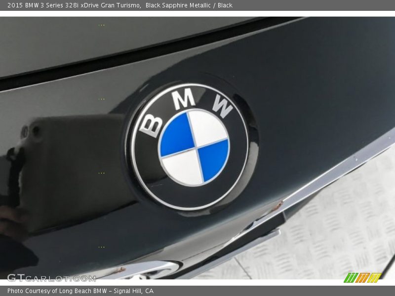 Black Sapphire Metallic / Black 2015 BMW 3 Series 328i xDrive Gran Turismo