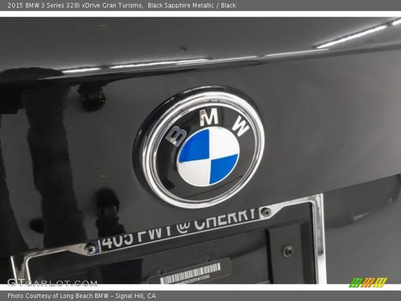 Black Sapphire Metallic / Black 2015 BMW 3 Series 328i xDrive Gran Turismo
