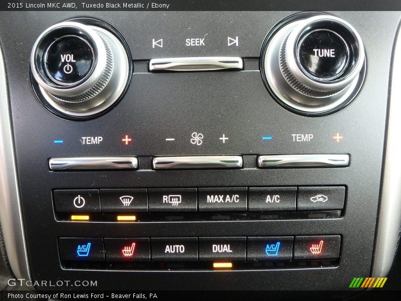 Tuxedo Black Metallic / Ebony 2015 Lincoln MKC AWD