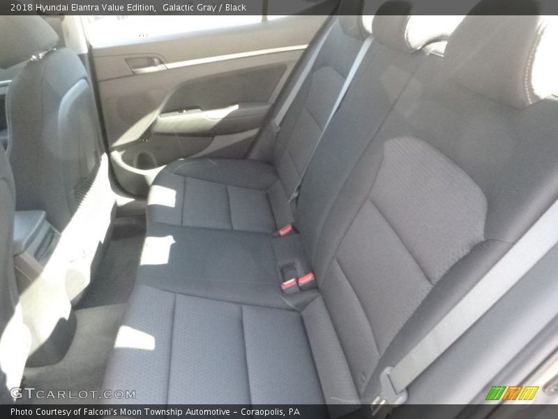 Galactic Gray / Black 2018 Hyundai Elantra Value Edition