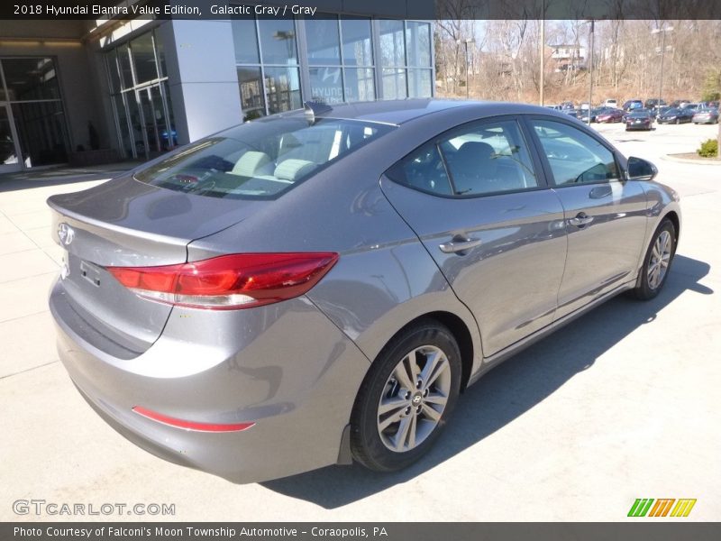 Galactic Gray / Gray 2018 Hyundai Elantra Value Edition