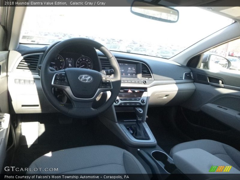 Galactic Gray / Gray 2018 Hyundai Elantra Value Edition