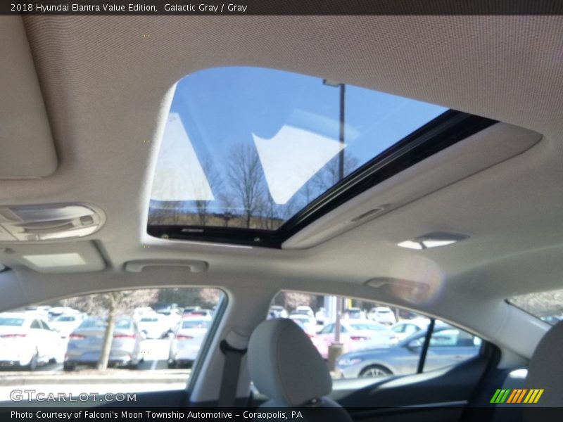 Galactic Gray / Gray 2018 Hyundai Elantra Value Edition