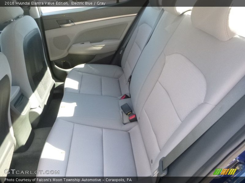 Electric Blue / Gray 2018 Hyundai Elantra Value Edition