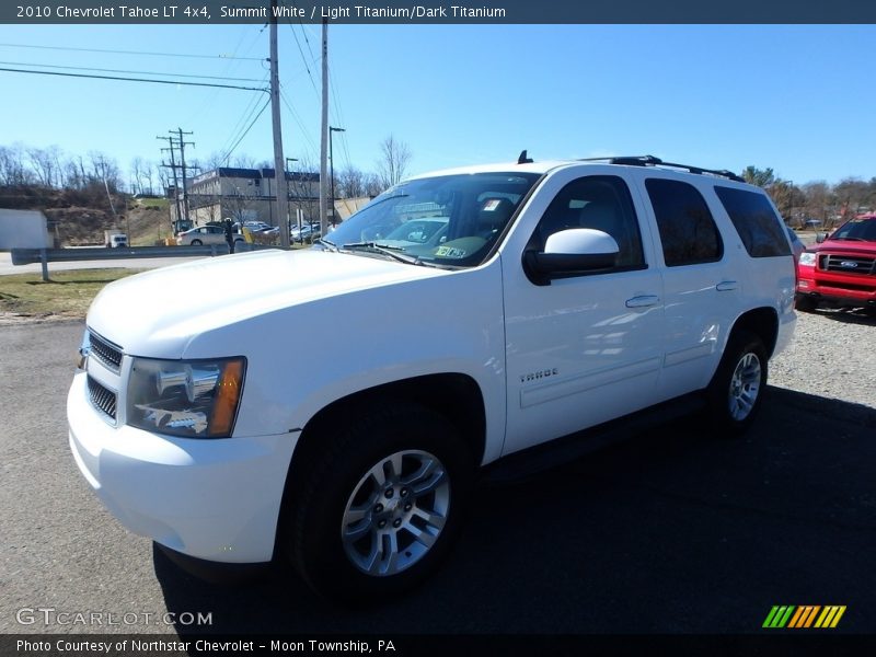 Summit White / Light Titanium/Dark Titanium 2010 Chevrolet Tahoe LT 4x4