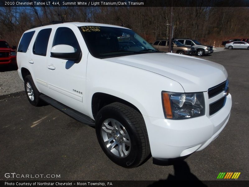 Summit White / Light Titanium/Dark Titanium 2010 Chevrolet Tahoe LT 4x4