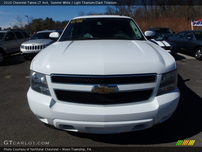 Summit White / Light Titanium/Dark Titanium 2010 Chevrolet Tahoe LT 4x4