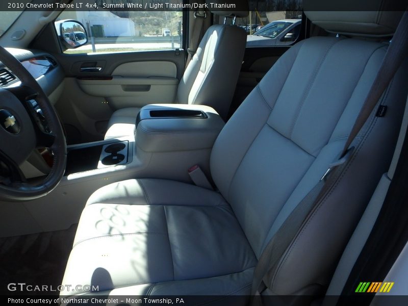 Summit White / Light Titanium/Dark Titanium 2010 Chevrolet Tahoe LT 4x4