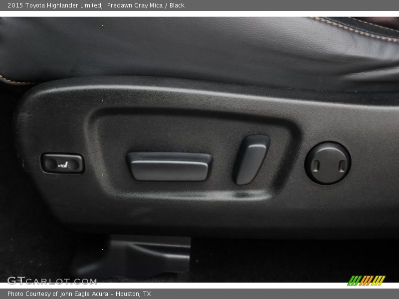 Predawn Gray Mica / Black 2015 Toyota Highlander Limited