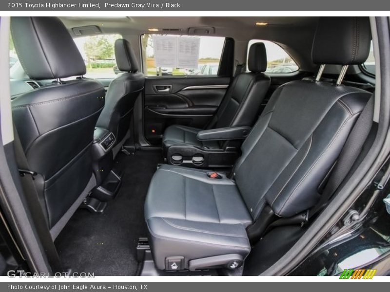 Predawn Gray Mica / Black 2015 Toyota Highlander Limited