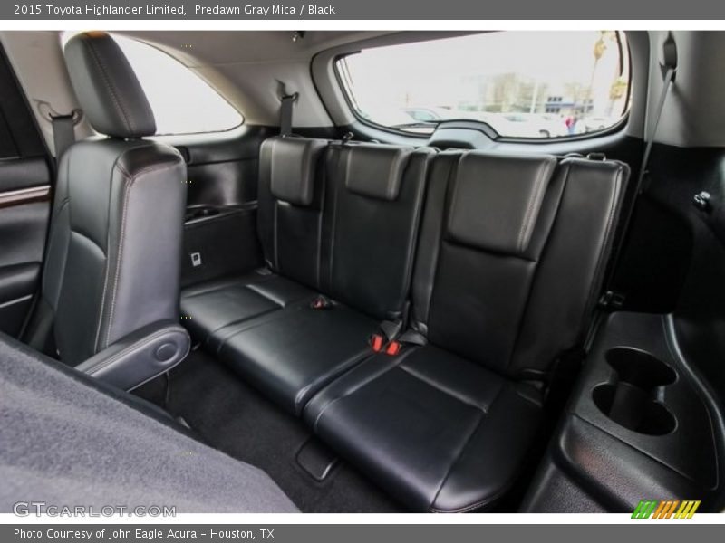 Predawn Gray Mica / Black 2015 Toyota Highlander Limited