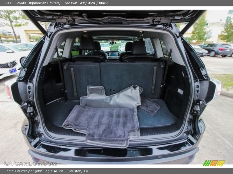 Predawn Gray Mica / Black 2015 Toyota Highlander Limited