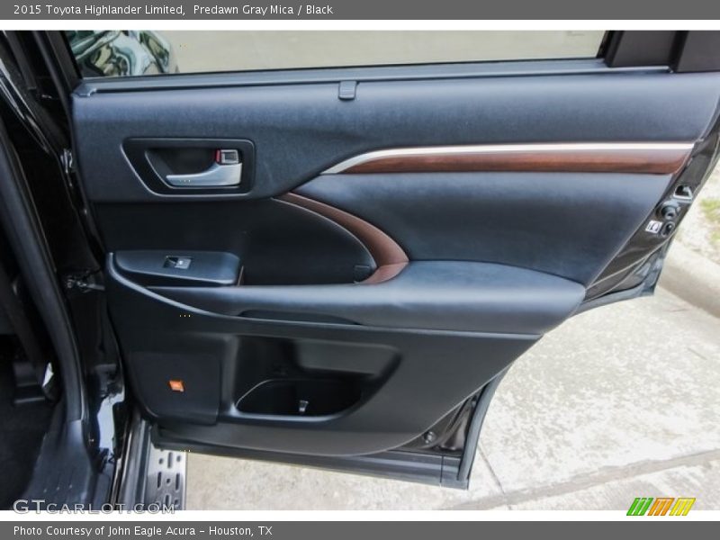 Predawn Gray Mica / Black 2015 Toyota Highlander Limited