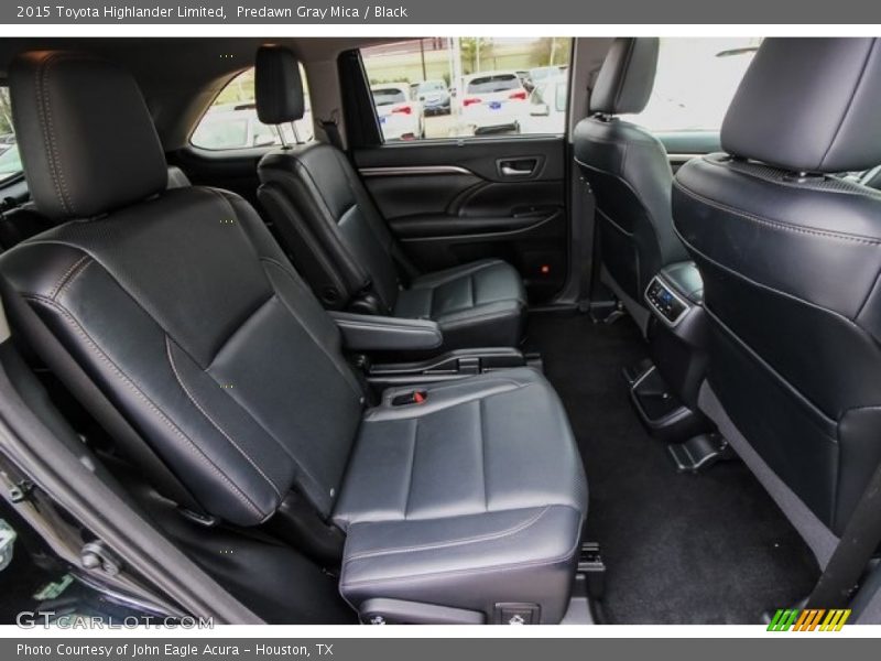 Predawn Gray Mica / Black 2015 Toyota Highlander Limited