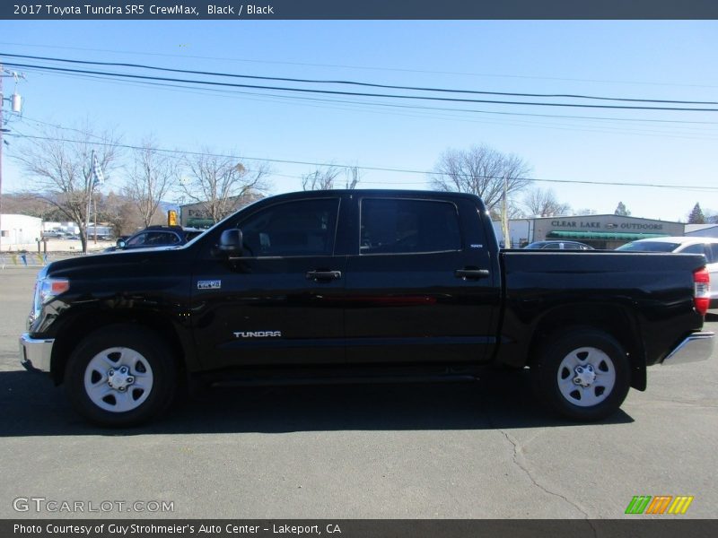 Black / Black 2017 Toyota Tundra SR5 CrewMax