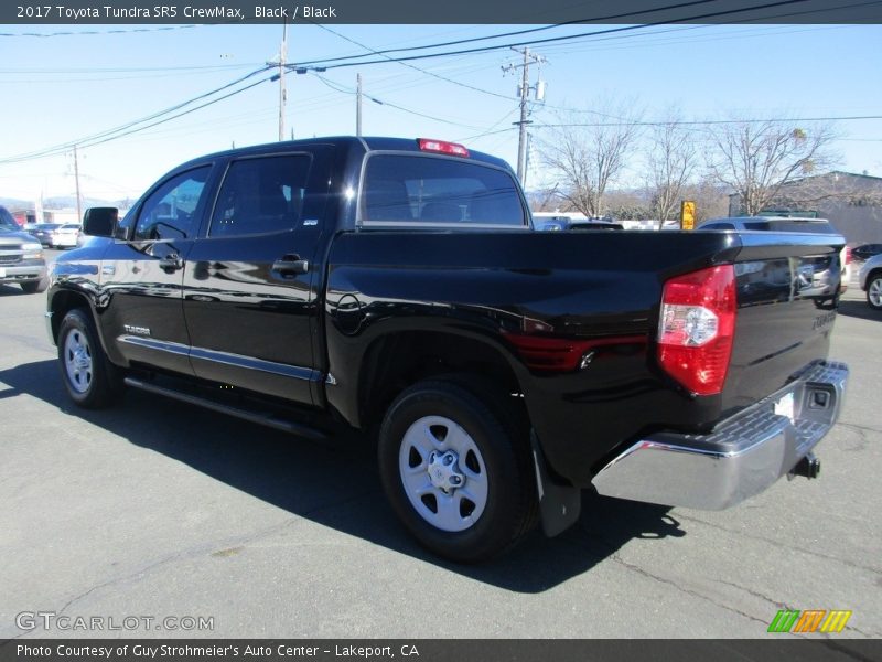 Black / Black 2017 Toyota Tundra SR5 CrewMax