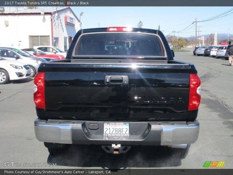 Black / Black 2017 Toyota Tundra SR5 CrewMax