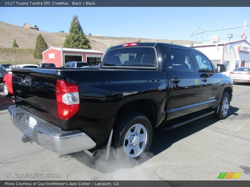 Black / Black 2017 Toyota Tundra SR5 CrewMax