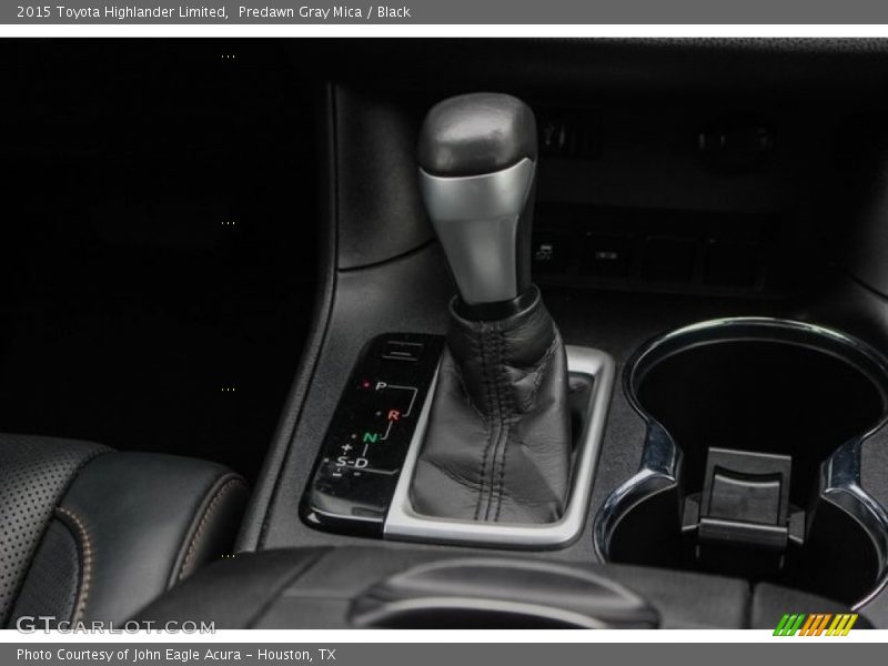 Predawn Gray Mica / Black 2015 Toyota Highlander Limited