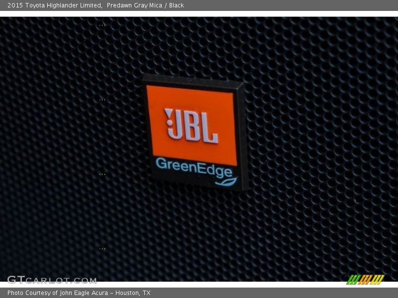 Predawn Gray Mica / Black 2015 Toyota Highlander Limited