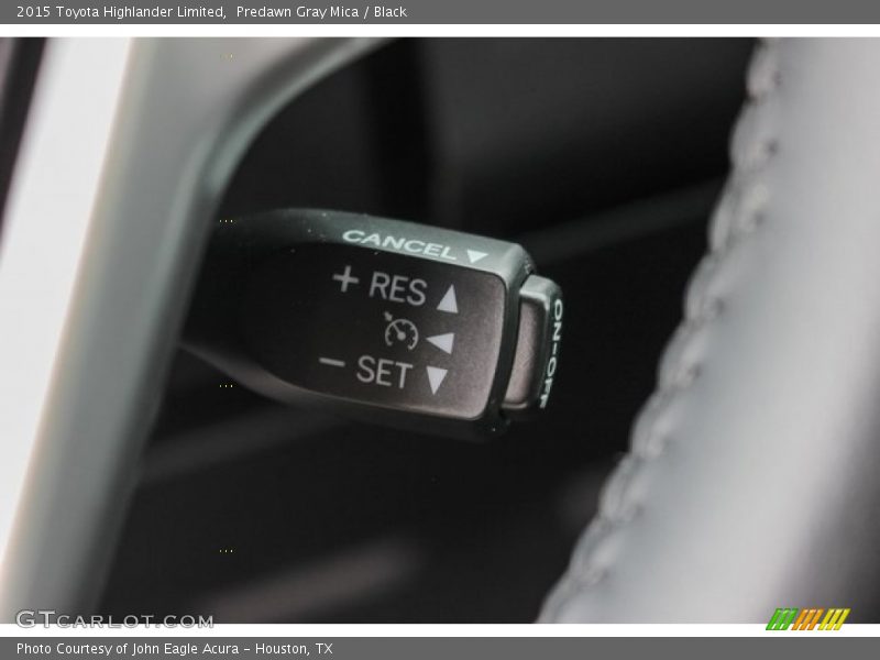 Predawn Gray Mica / Black 2015 Toyota Highlander Limited