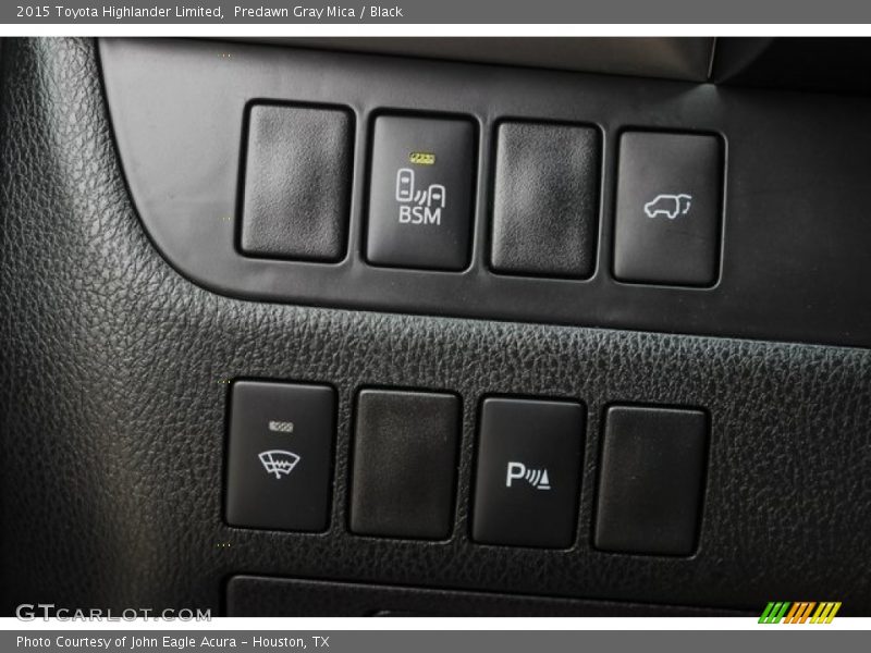 Predawn Gray Mica / Black 2015 Toyota Highlander Limited