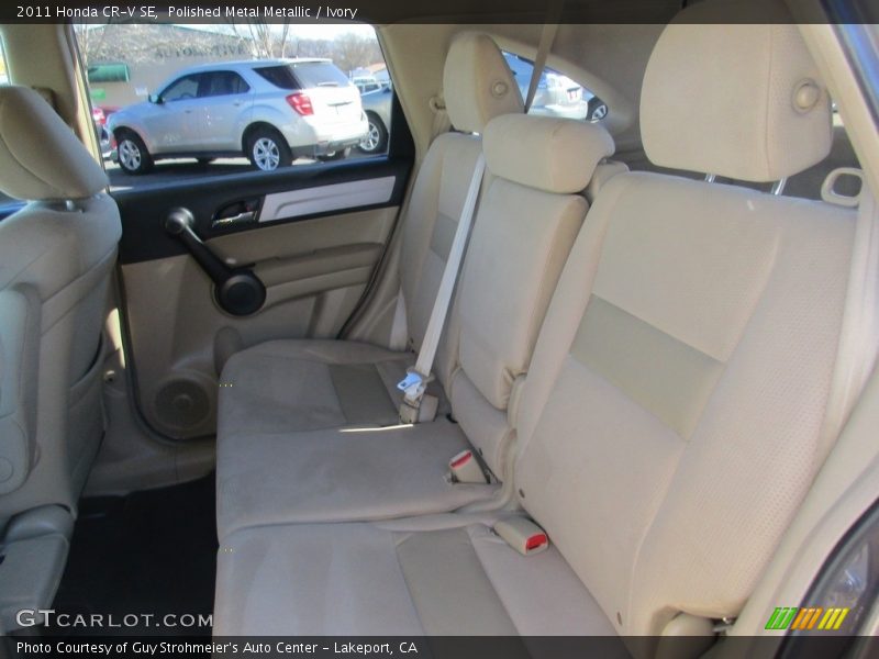 Polished Metal Metallic / Ivory 2011 Honda CR-V SE