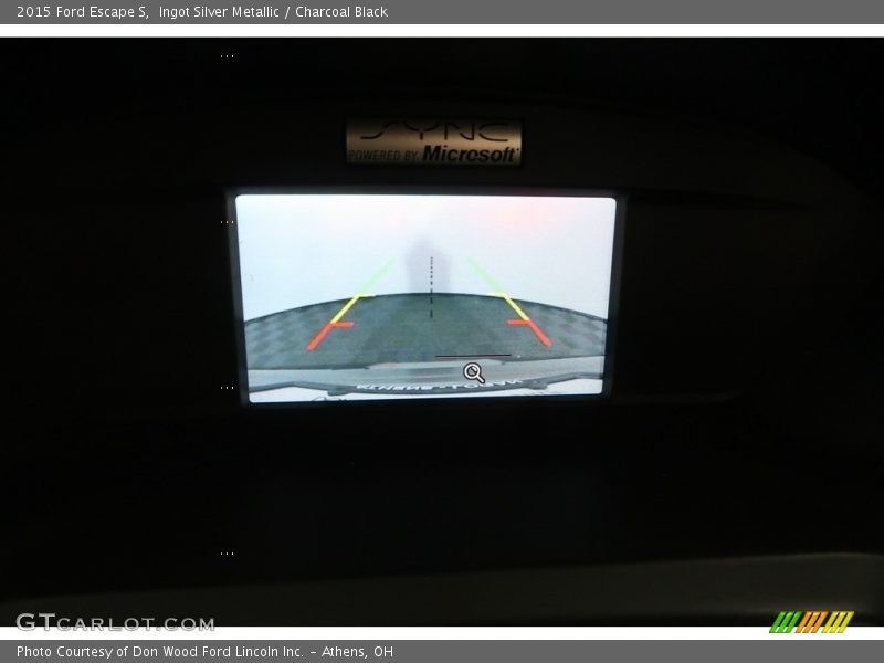 Ingot Silver Metallic / Charcoal Black 2015 Ford Escape S