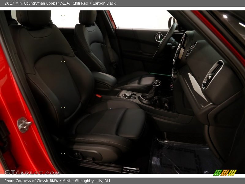 Chili Red / Carbon Black 2017 Mini Countryman Cooper ALL4
