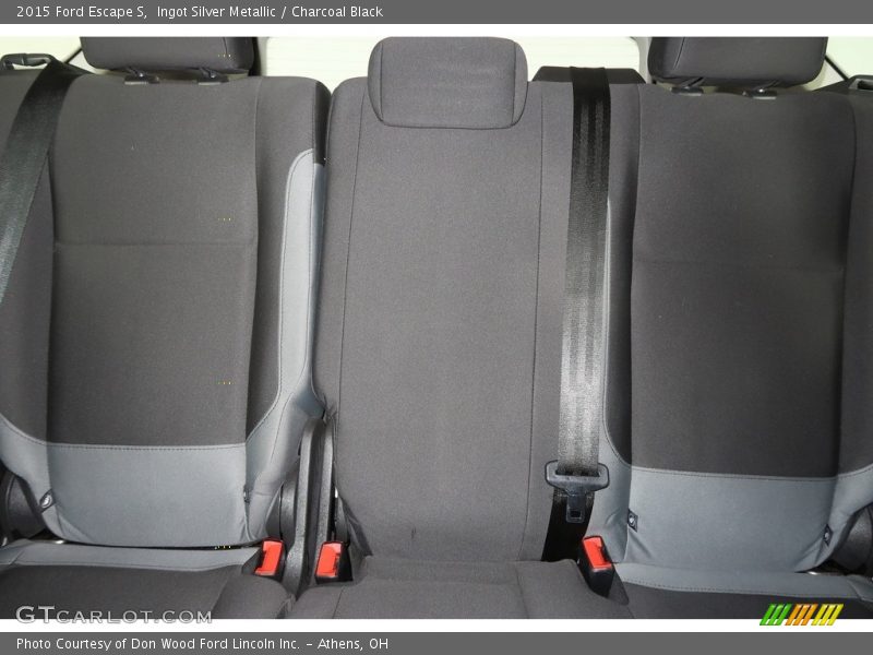 Ingot Silver Metallic / Charcoal Black 2015 Ford Escape S