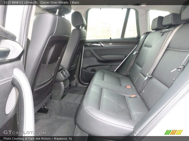 Glacier Silver Metallic / Black 2015 BMW X3 xDrive28i