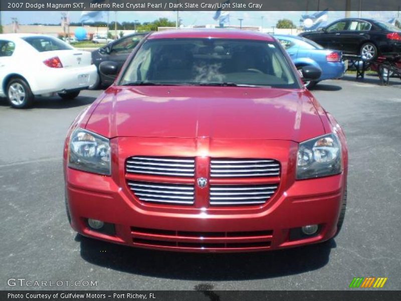Inferno Red Crystal Pearl / Dark Slate Gray/Light Slate Gray 2007 Dodge Magnum SXT