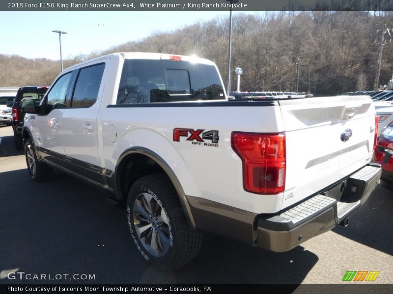 White Platinum / King Ranch Kingsville 2018 Ford F150 King Ranch SuperCrew 4x4